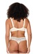 LingaDore, Sutien cu acoperire completa si garnituri din dantela, Alb fildes, 95F