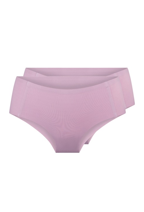 LingaDore, Set de chiloti hipster fara cusaturi - 2 perechi, Lila, L