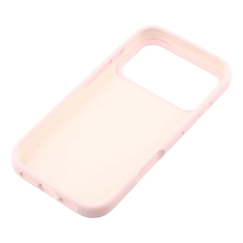Husa pentru Apple iPhone 17 Pro Max DaDen® MagThin, Magsafe integrat, Incarcare wireless, Buton Camera control, Calitate superioara, SoftTouch, TPU, Interior din microfibra, Roz