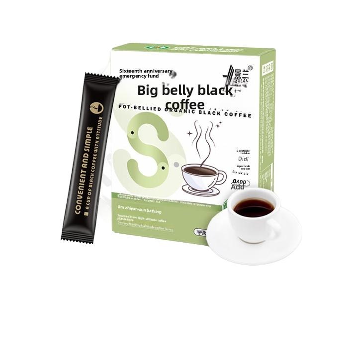 Cafea Jinglan Big Belly Organic, 100% Arabica, prajire medie, 20 capsule, cu cafeina