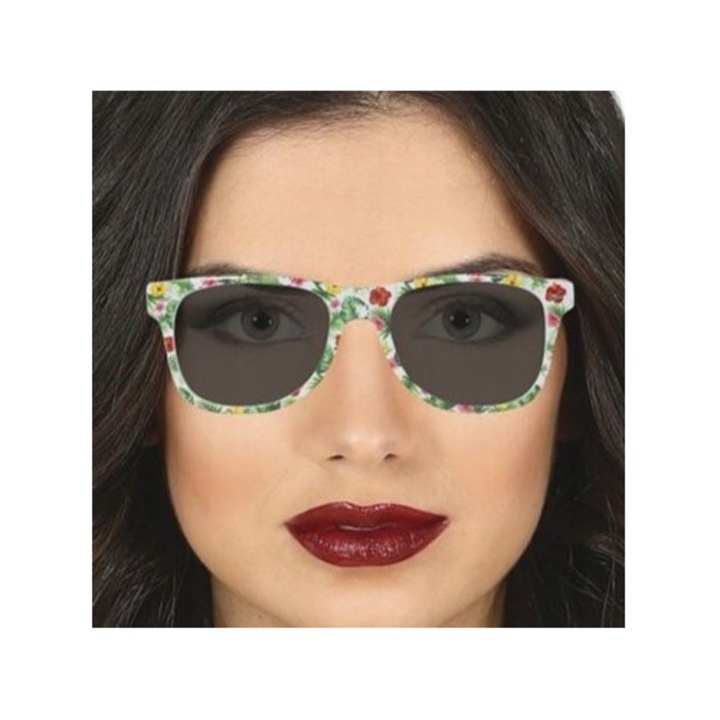 Okulary de petrecere Guirca, tropicale, multicolore, set 1 bucata