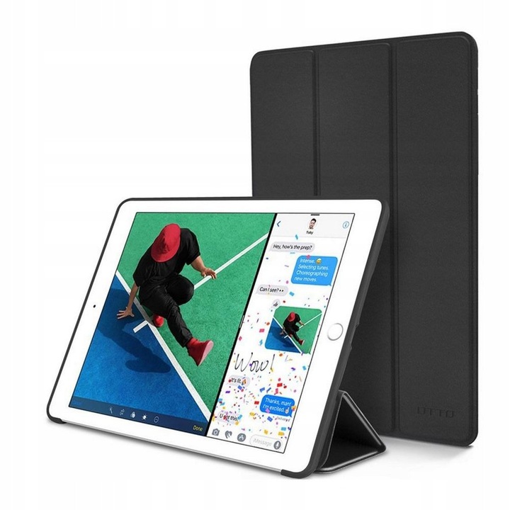 Калъф Tech-Protect Smartcase за iPad 9.7 2017/2018, черен, комплект 1x калъф