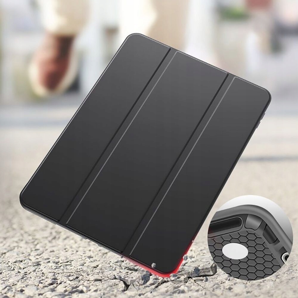Etui Tech-Protect SmartCase pentru iPad 10.9" 10/2022 si 11" 11/2025, albastru + sticla Hofi Glass Pro+ 245x176mm