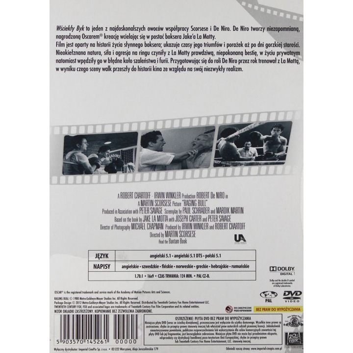 Taurul furios [DVD] - eMAG.ro