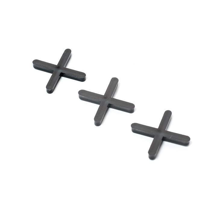 Distantiere pentru gresie si faianta, 4 mm (100 buc/punga)