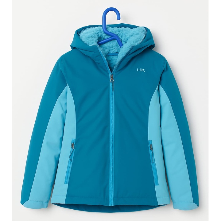 Geaca 2 in 1 copii albastru 6 ani