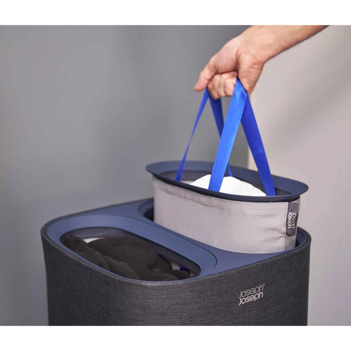 Cos pentru rufe 60L Tota Negru