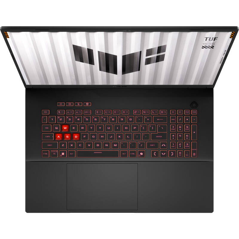 Laptop ASUS TUF A18 WUXGA 18 inch AMD Ryzen 7 260 16GB 1TB SSD RTX 5060 Free Dos Jaeger Gray