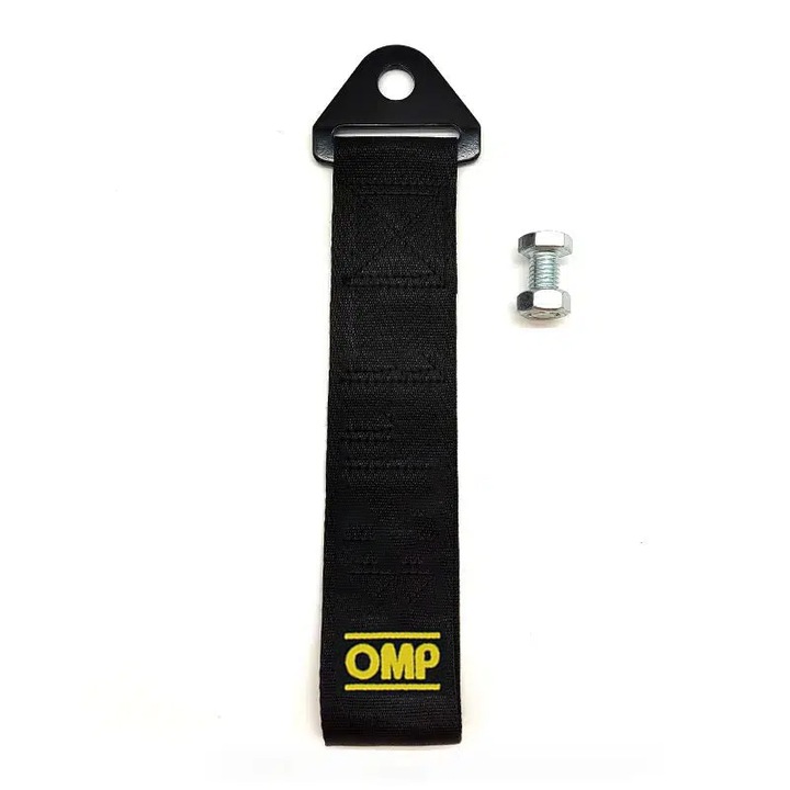 Curea de remorcare, OMP, 2T, negru