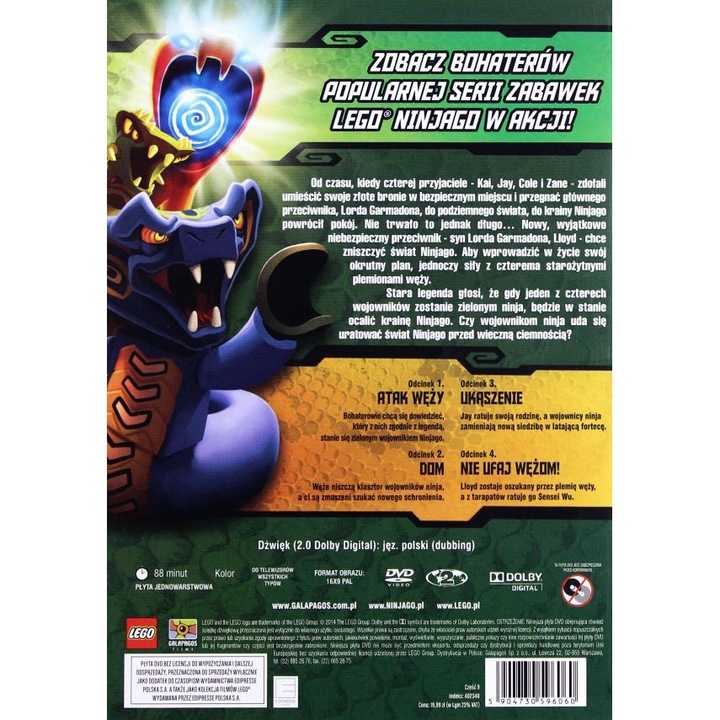 Lego Ninjago [DVD]