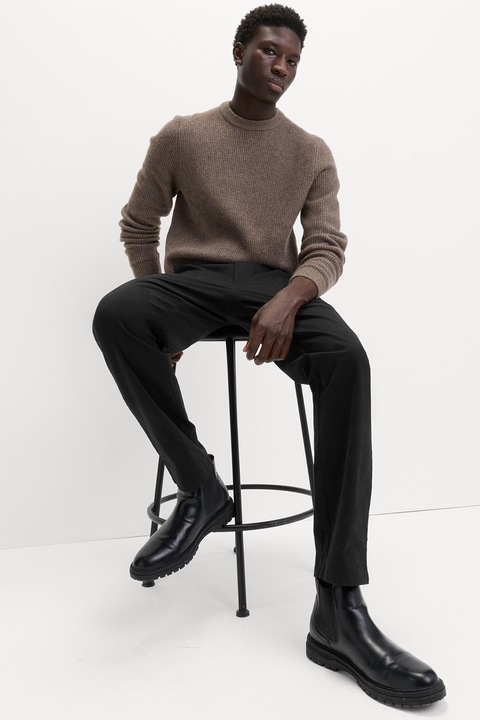 Marks & Spencer, Pantaloni chino regular fit, Negru