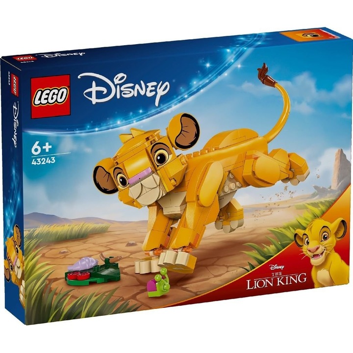 LEGO Disney Classic Puiul Simba, Regele Leu 43243 - eMAG.ro