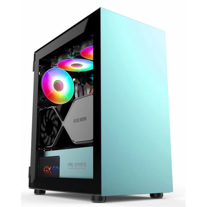 Sistem Desktop PC Gaming, Intel Core i7-11700F, 32GB DDR4, NVMe