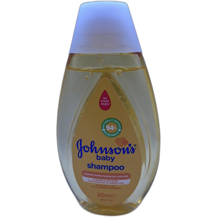 Sampon pentru copii Johnson's Baby, 300 ml, formula blanda, fara iritatii