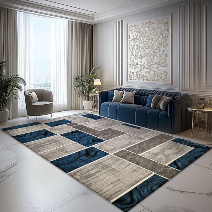 Covor, design geometric, 125 x 200