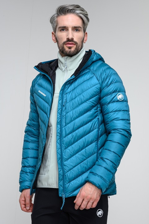 Mammut, Jacheta cu umplutura de puf, pentru drumetii Broad Peak, Verde persan