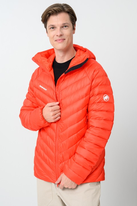 Mammut, Jacheta cu umplutura de puf, pentru drumetii Broad Peak, Rosu vermillion