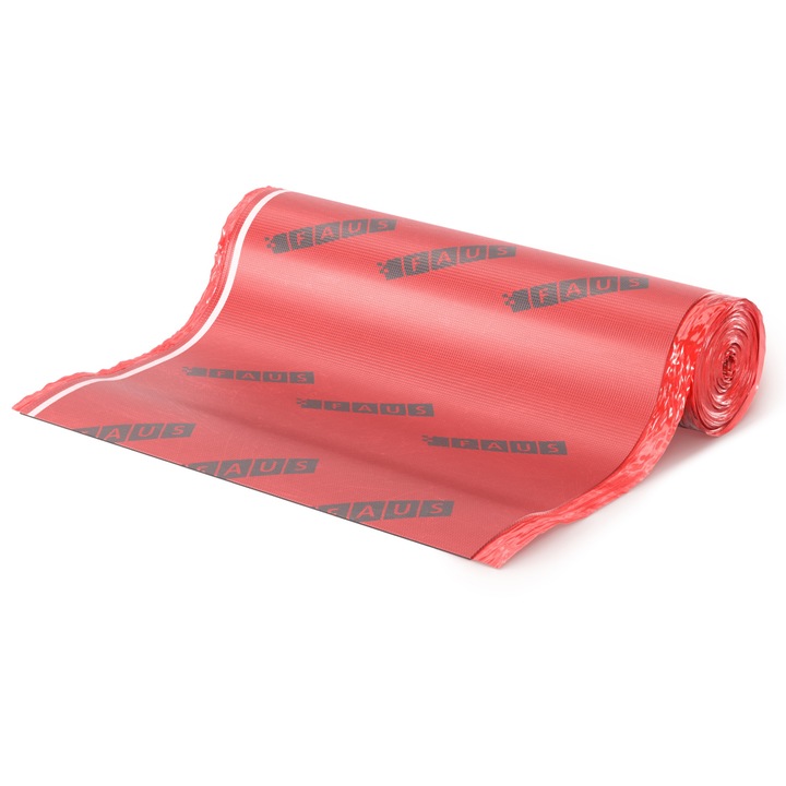 Folie izolatoare parchet FAUS, 2 mm, 1.2m, rezistenta la umiditate, acustica