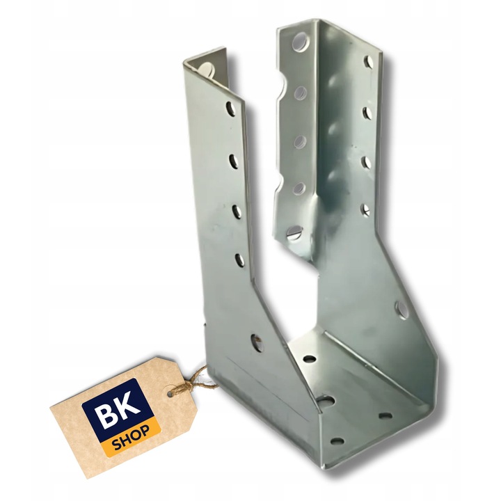 Set 56 Suport Pentru Grinda, BKShop, Wbz50, Otel Zincat, Lungime 13.5 cm, Latime 5 cm, Greutate Cu Ambalaj 0.3 kg, 13.5 cm x 5 cm