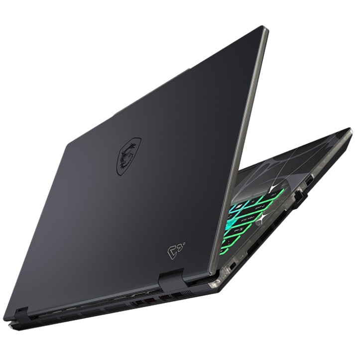 Laptop Gaming MSI Cyborg 15 B2RWFKG cu procesor Intel® Core™ 7 240H pana la 5.2GHz, 15.6'', IPS, Full HD, 144Hz, 16GB DDR5 RAM, 512GB SSD, NVIDIA GeForce RTX 5060 8GB GDDR7, No OS, Translucent Black