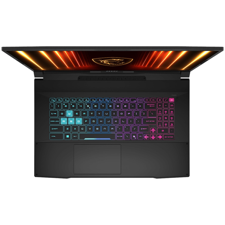 Laptop MSI Gaming Katana 17 HX B14WFK-088XRO, 17.3" QHD (2560x1440), 240Hz, IPS-Level, Intel® Core™ i7-14650HX, 16C (8P + 8E) / 24T, P-core 2.2 / 5.2GHz, E-core 1.6 / 3.7GHz, 30MB, video dedicat NVIDIA® GeForce RTX™ 5060 8GB GDDR7, RAM DDR5 8GB*2