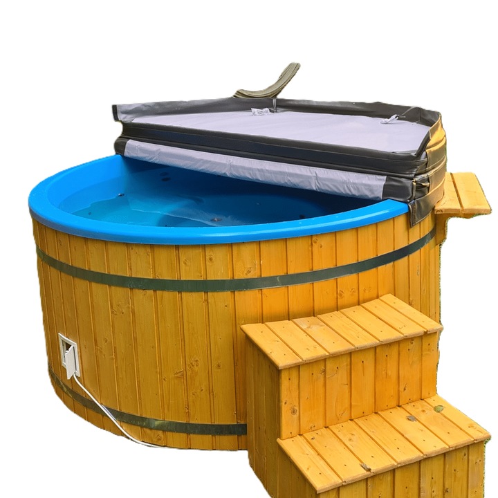 Jacuzzi PREMIUM cu soba WIDE (tip semineu) 2 m, pentru 5-7 persoane