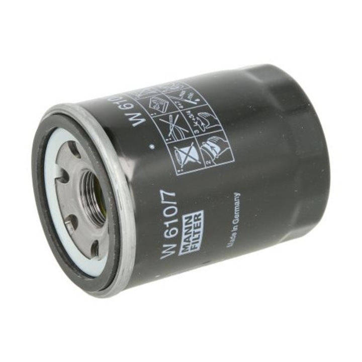 Filtru ulei MANN FILTER se potriveste: HYUNDAI ATOS, I10 I, I10 II, I20 I, I20 II 1.0-1.2LPG 06.03-