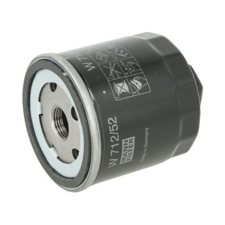 Filtru ulei MANN FILTER se potriveste: AUDI A2, SEAT ALTEA, ALTEA XL, AROSA, CORDOBA, CORDOBA VARIO, IBIZA II, IBIZA III, IBIZA IV, IBIZA IV SC, IBIZA IV ST, INCA, LEON, TOLEDO II, TOLEDO III 1.0-1.6 01.85-