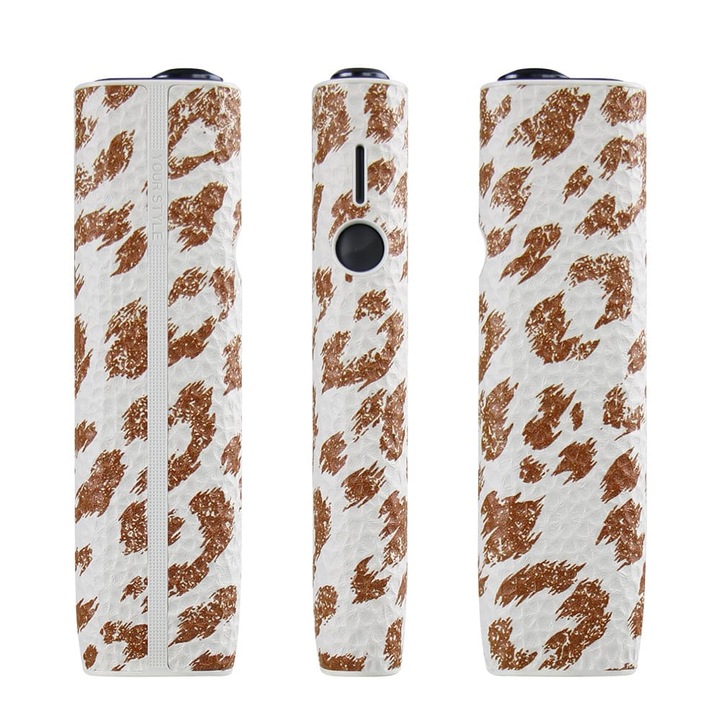 Husa Pentru IQOS Iluma One Jaguar Maro – Protectie Anti-Soc si Rezistenta la Zgarieturi, TPU + PU + PC