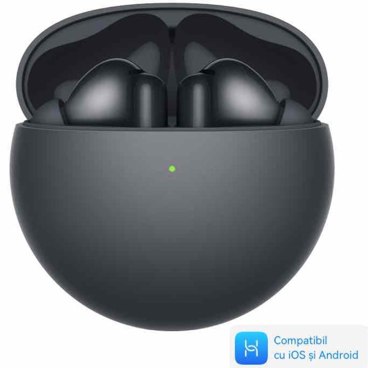 Huawei FreeBuds 7i fülhallgató, valódi vezeték nélküli, In-Ear, Bluetooth, intelligens dinamikus ANC, 35 óra üzemidő, IP54, fekete