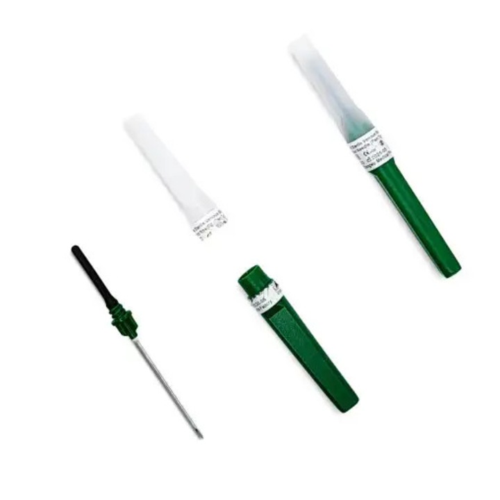 Ace vacutainer G21 x 1 1/2, verzi, Serix, 100 Buc