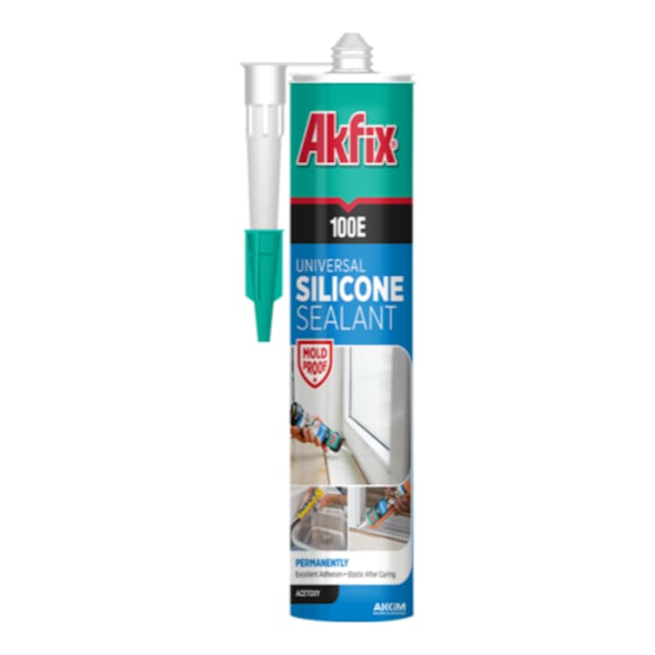 Silicon universal, 280 ml, AKFIX, Transparent