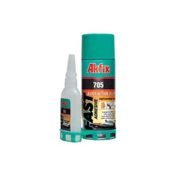 Adeziv Universal 705, Intarire Rapida, 50 Gr + 200 ml, AKFIX