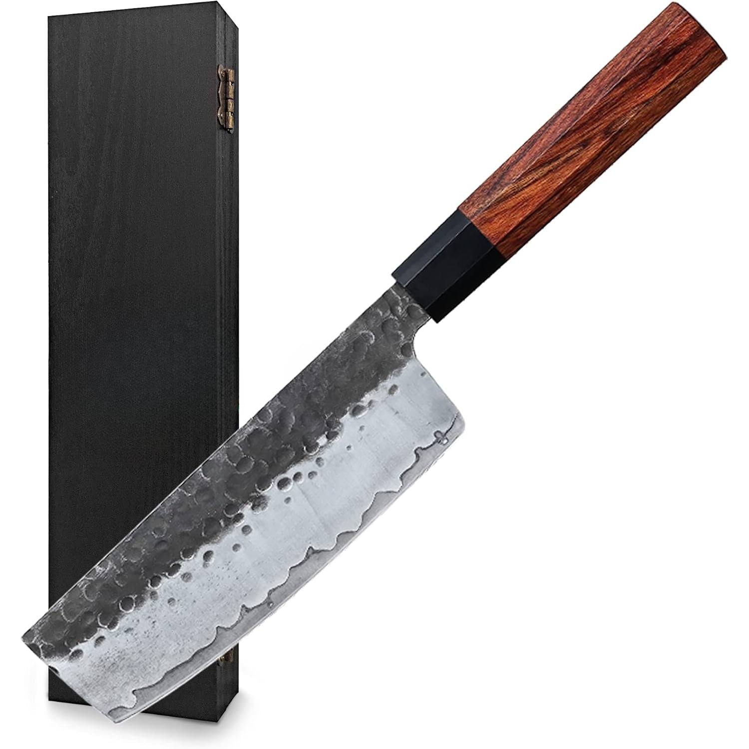 Cutit Kiritsuke Hezhen, 21, 5 cm, otel forjat 3 straturi, maner