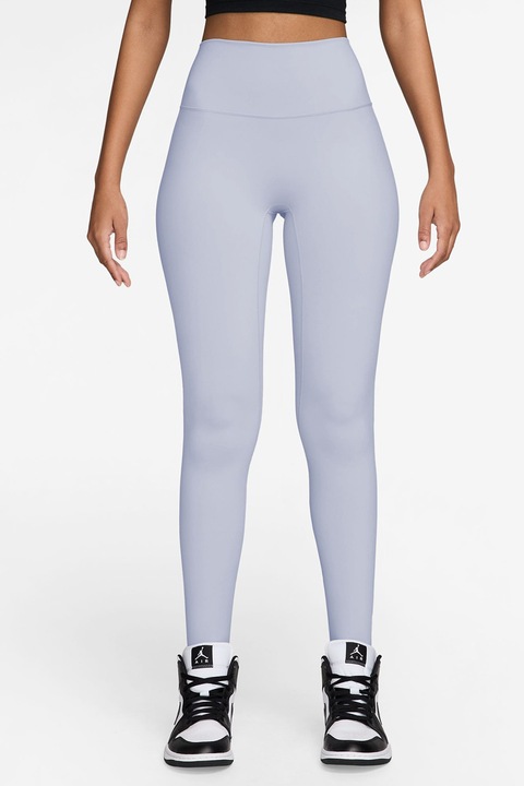 Nike, Colanti cu talie inalta pentru baschet Jordan, Alb optic