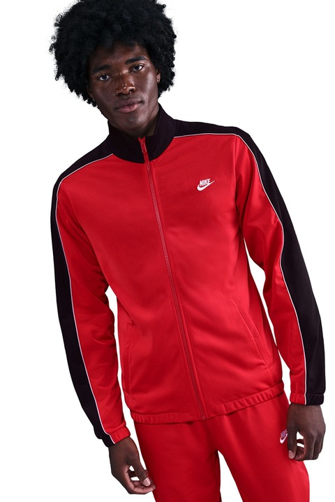 Nike, Trening cu terminatii elastice Club, Rosu/Negru