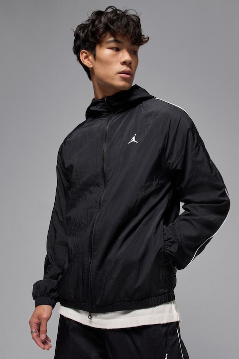 Nike, Jacheta cu gluga, pentru baschet, Negru