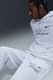 Nike, Спортен панталон Club за бънджи, Бял
