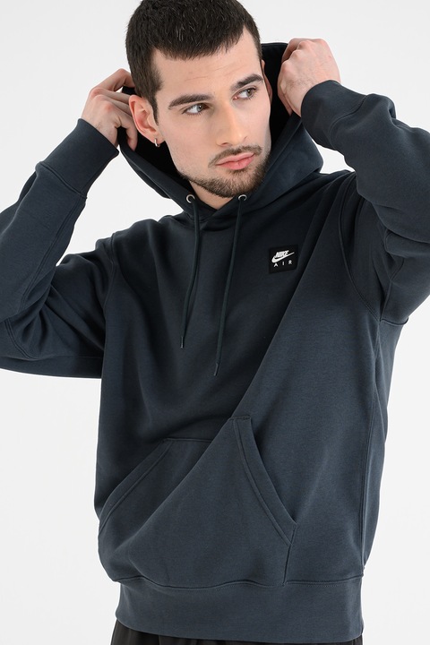 Nike, Air kapucnis pulóver kenguruzsebbel, Sötétzöld