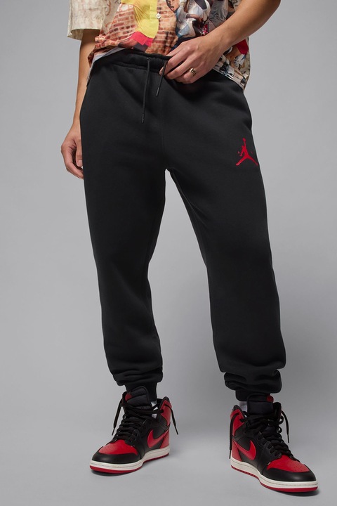 Nike, Pantaloni pentru baschet Jordan Jumpman, Rosu/Negru