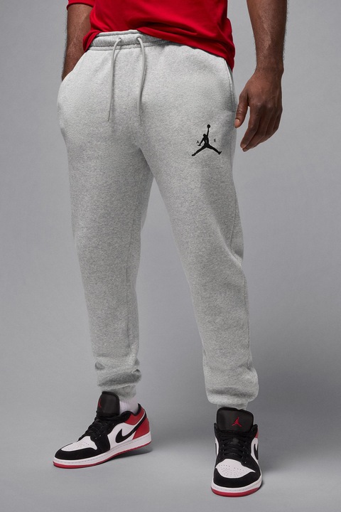 Nike, Баскетболен панталон Jumpman, Светлосив меланж