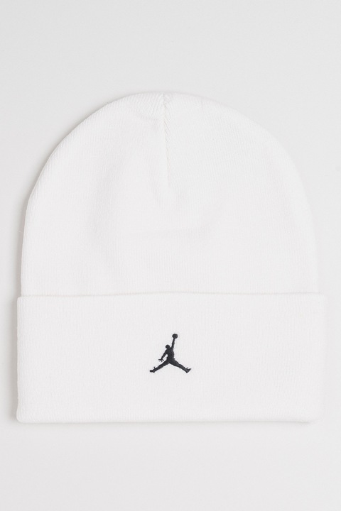 Nike, Caciula elastica cu logo pentru baschet, Alb