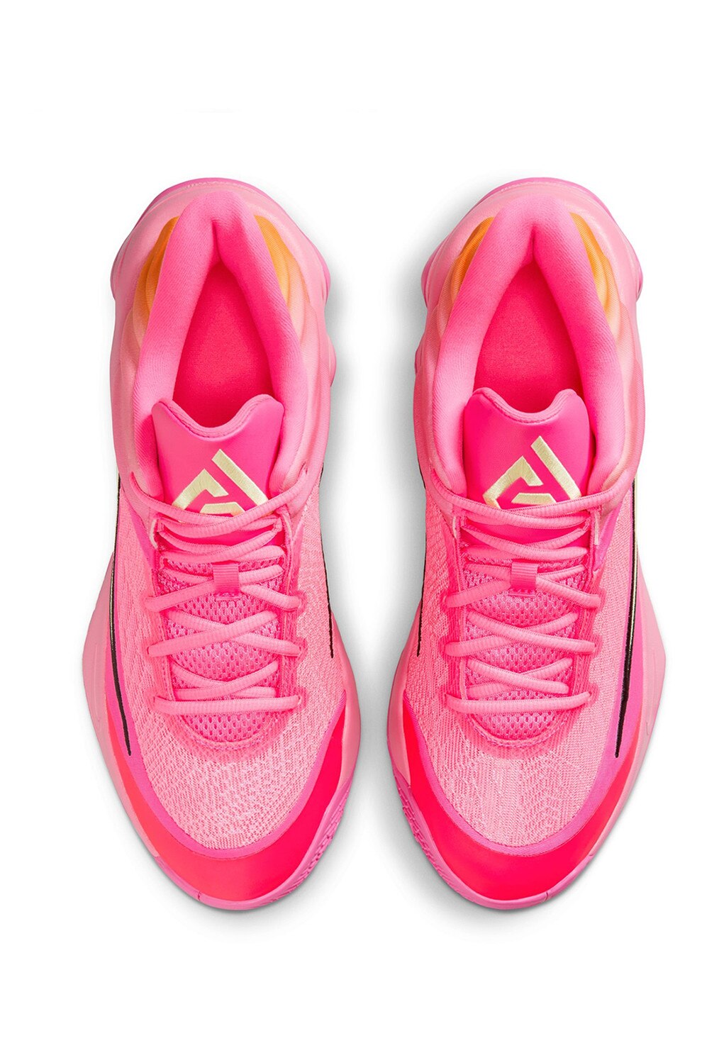Nike, Pantofi Giannis Immortality 4 cu logo contrastant, pentru