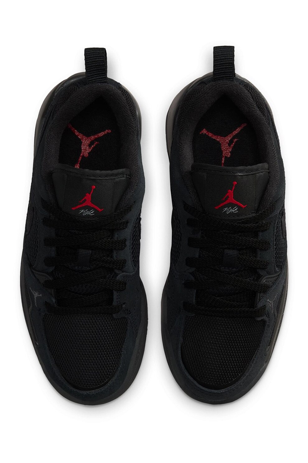 Nike, Pantofi Air Jordan din plasa cu garnituri din piele, pentru