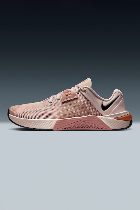 Nike, Мрежести фитнес обувки Metcon 10, Прашно розово