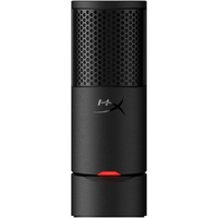 Microfon HyperX SoloCast 2 pentru gaming si creatori de continut, condensator, USB-C, senzor Tap-to-Mute cu indicator LED, stand antisoc si filtru pop integrate, 24-bit/96kHz, software HyperX NGENUITY, PC/Mac/PS5/PS4, negru