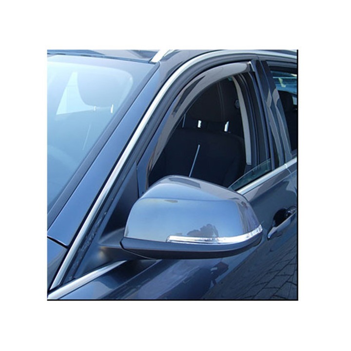 Комплект предни ветробрани Farad, опушени, за Volkswagen Golf IV, 1998-2004, закрепване с лепяща лента