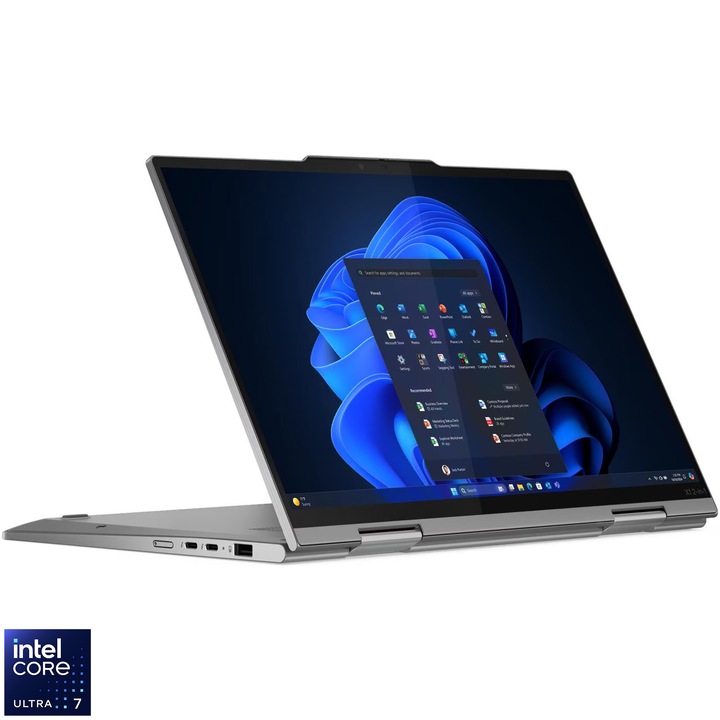 Laptop Lenovo ThinkPad X1 2-in-1 G10 Aura Edition 2.8K 14 inch Intel Core Ultra 7 265U 64GB 2TB SSD Windows 11 Pro Grey