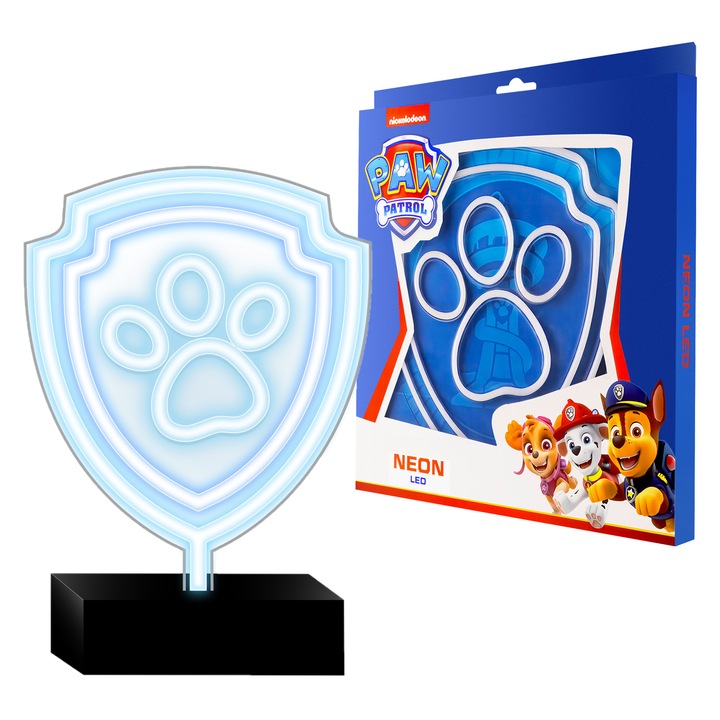 Неон LED на поставка Пес Патрул PAW - Лапа OW-120246 GSM189326