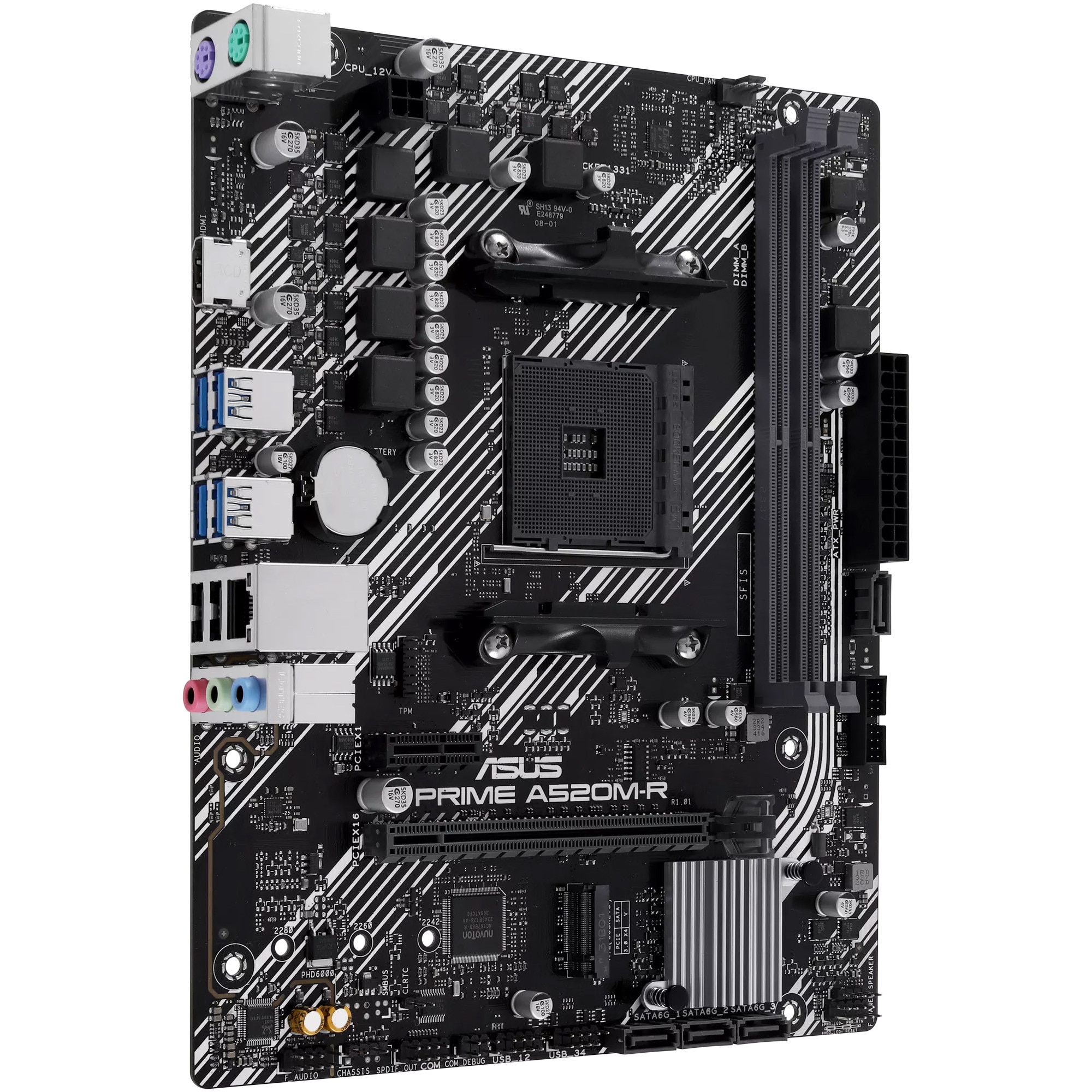 Placa de baza Asus PRIME A520M-R, Socket AM4 - eMAG.ro